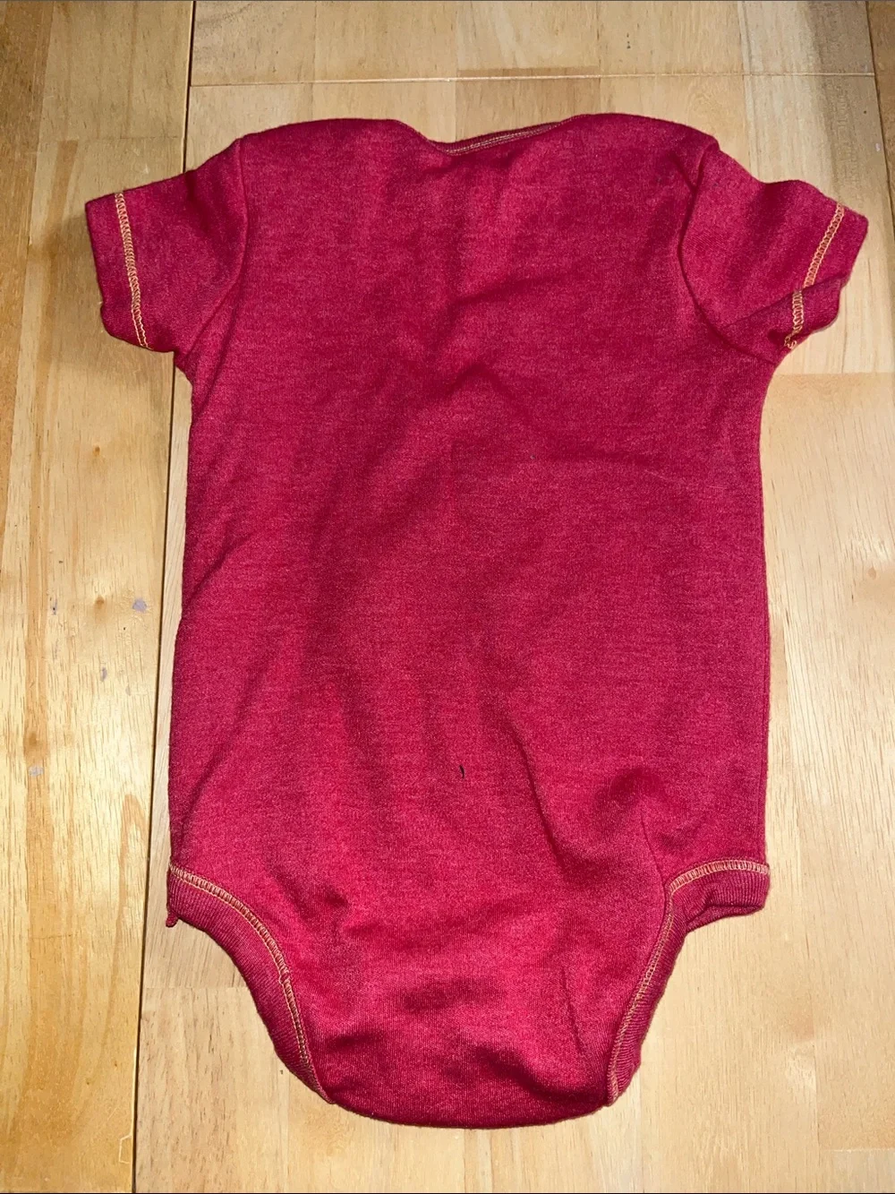 'Snuggle This Muggle' Infant One-Piece Bodysuit - Red - Picture 2 of 3